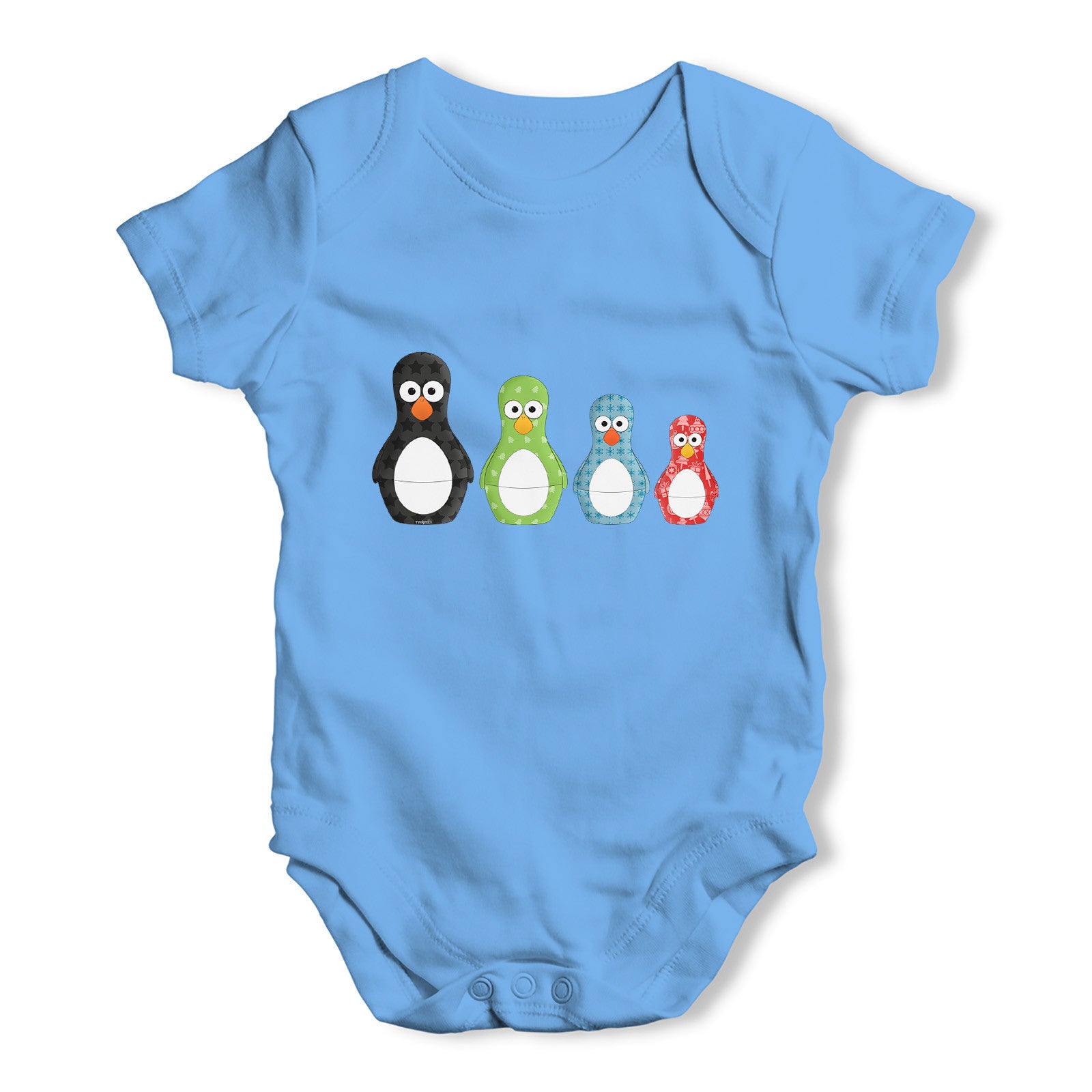 Guin Russian Dolls Baby Grow Bodysuit