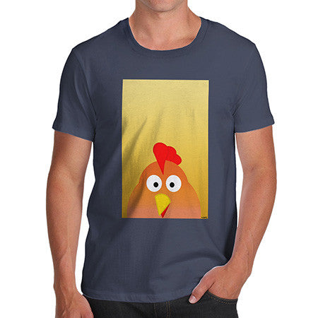 Men's Spring Chicken Navy T-Shirt