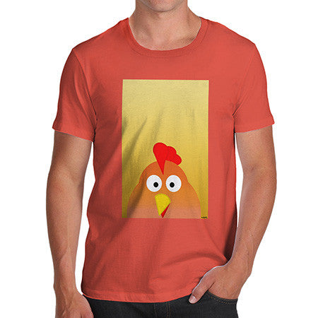 Men's Spring Chicken Orange T-Shirt