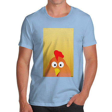 Men's Spring Chicken Sky Blue T-Shirt