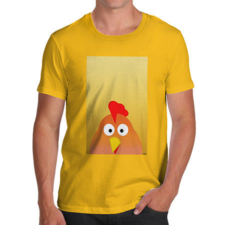 Men's Spring Chicken Yellow T-Shirt