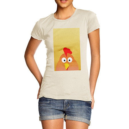 Women's Spring Chicken Natural T-Shirt