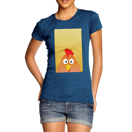 Women's Spring Chicken Royal Blue T-Shirt