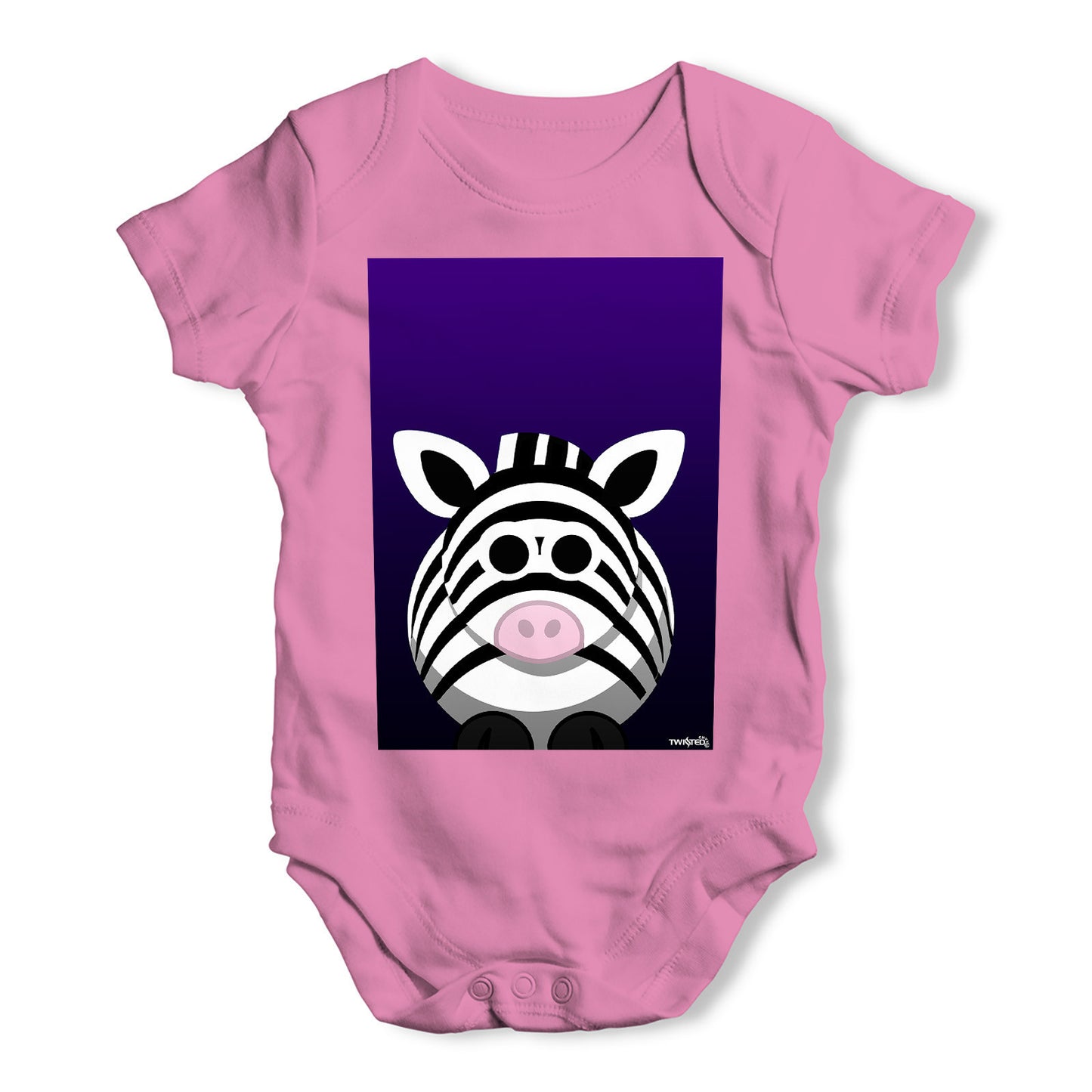 Fat Zebra Baby Grow Bodysuit