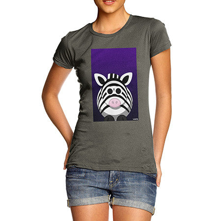 Women's Fat Zebra Army T-Shirt