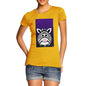 Women's Fat Zebra Yellow T-Shirt