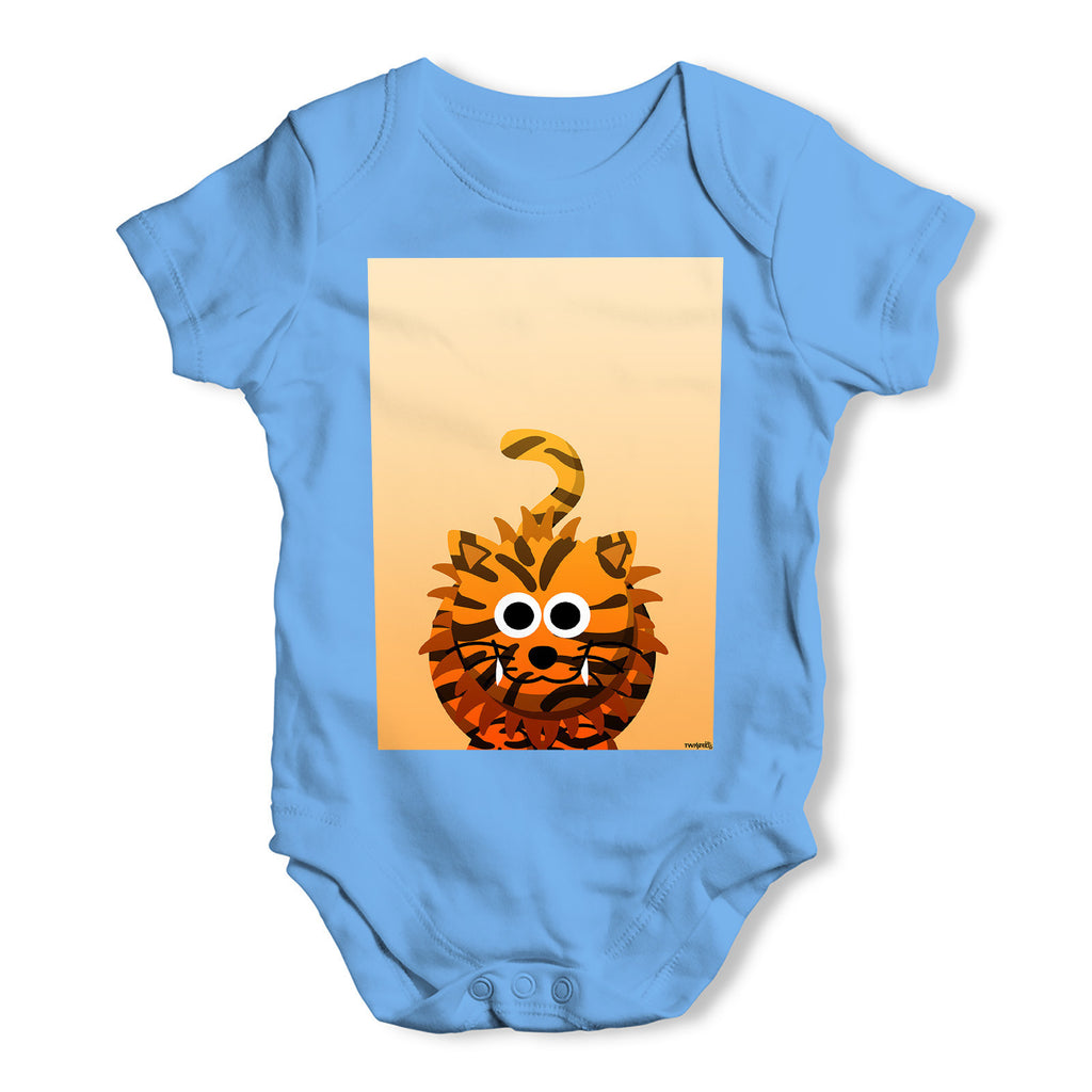 Fat Tiger Baby Grow Bodysuit