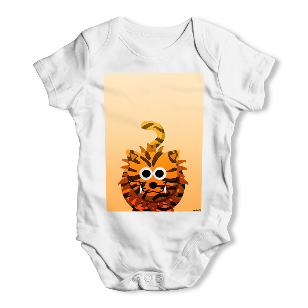 Fat Tiger Baby Grow Bodysuit