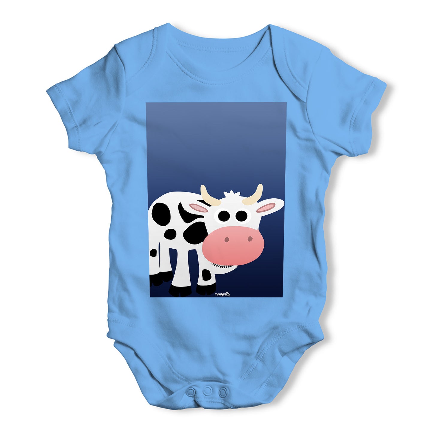 Fat Cow Baby Grow Bodysuit