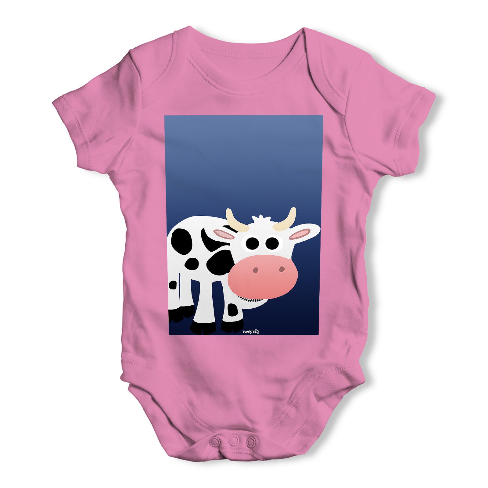 Fat Cow Baby Grow Bodysuit