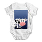 Fat Cow Baby Grow Bodysuit