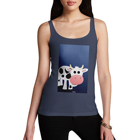 Women's Fat Cow Tank Top