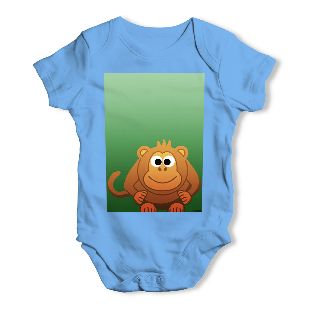 Fat Monkey Baby Grow Bodysuit