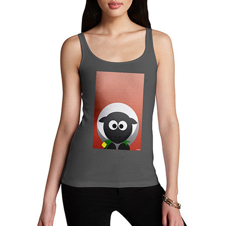 Women's Cute Sheep Tank Top