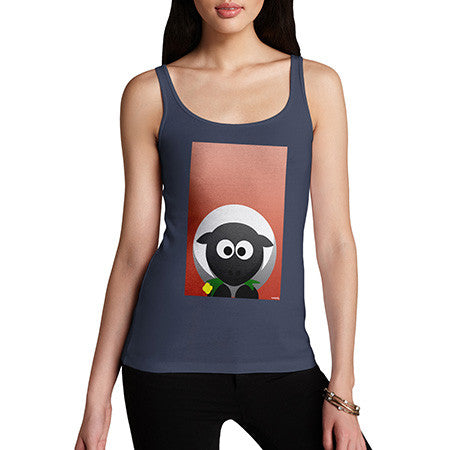 Women's Cute Sheep Tank Top