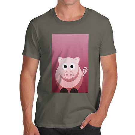 Men's Pink Pig T-Shirt