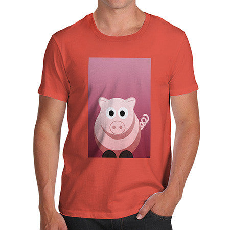 Men's Pink Pig T-Shirt