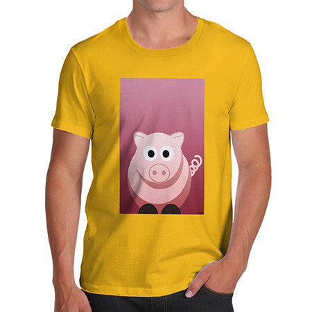 Men's Pink Pig T-Shirt