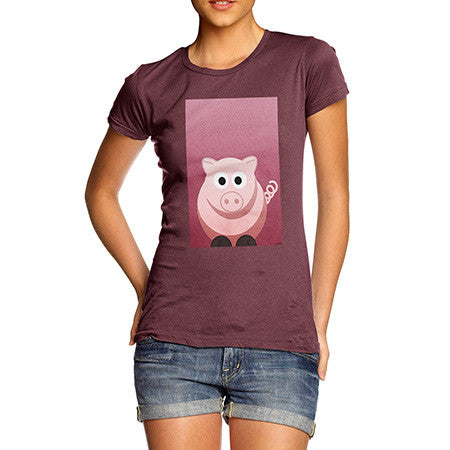 Women's Pink Pig T-Shirt