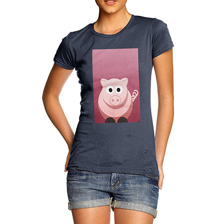 Women's Pink Pig T-Shirt