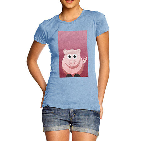 Women's Pink Pig T-Shirt