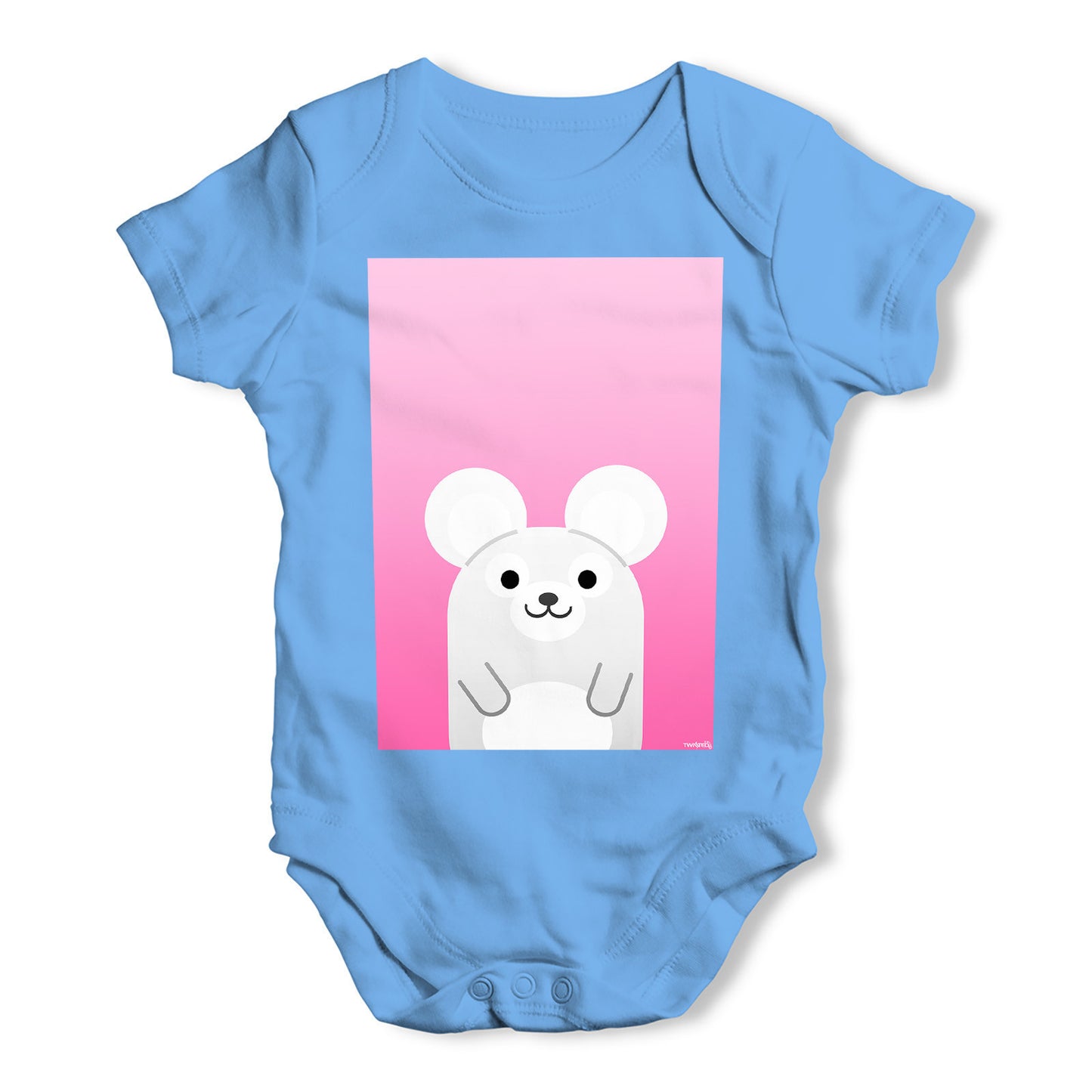 Cute Mouse Baby Grow Bodysuit