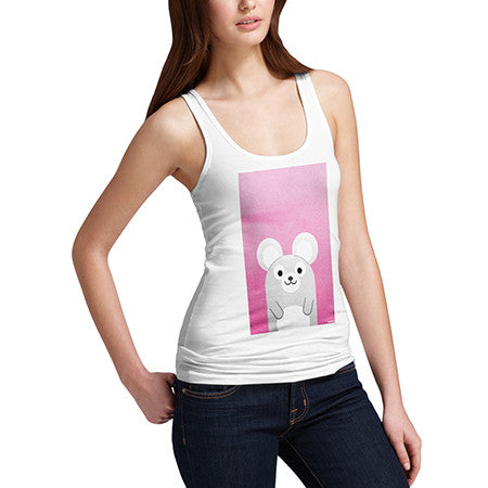 Women's Cute Mouse Tank Top