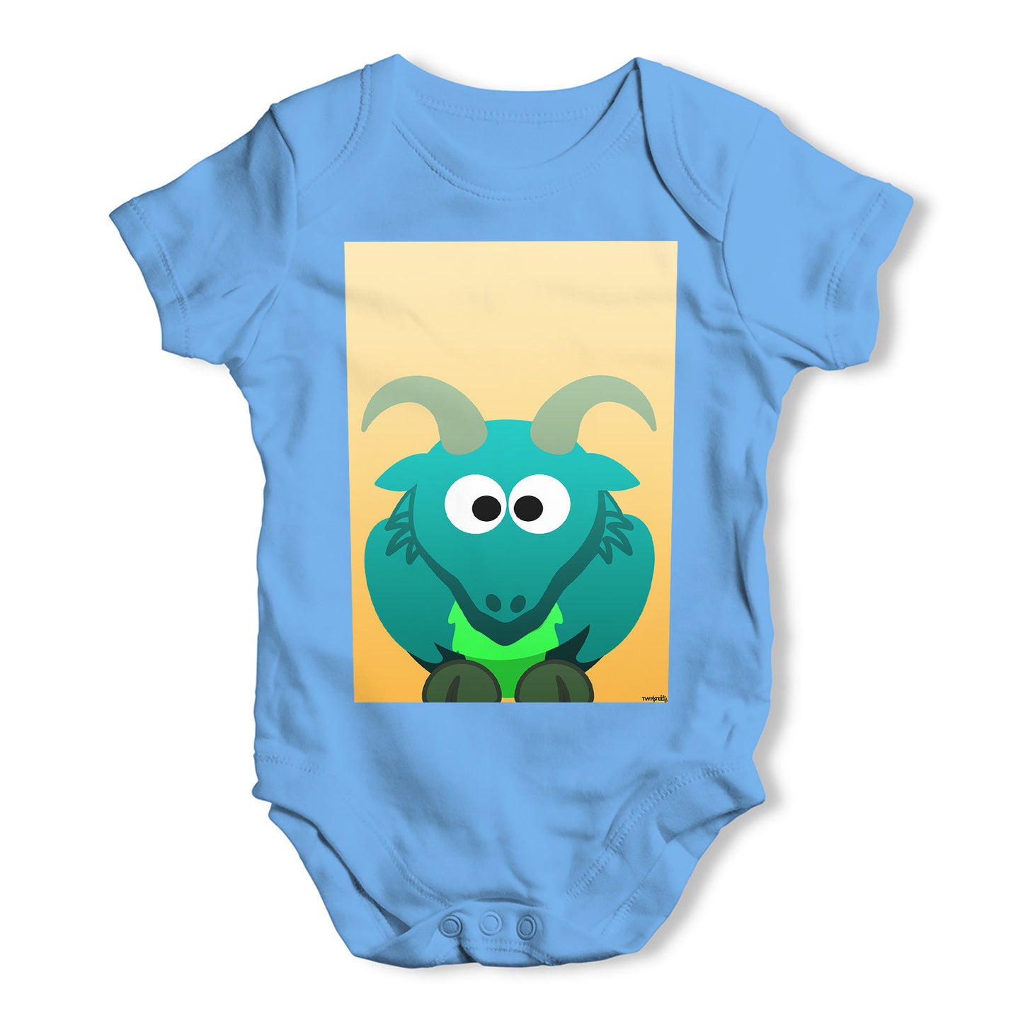 Billy The Goat Baby Grow Bodysuit