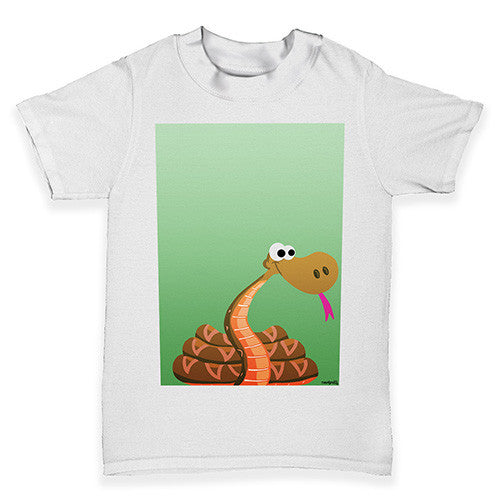Coiled Up Snake Baby Toddler T-Shirt