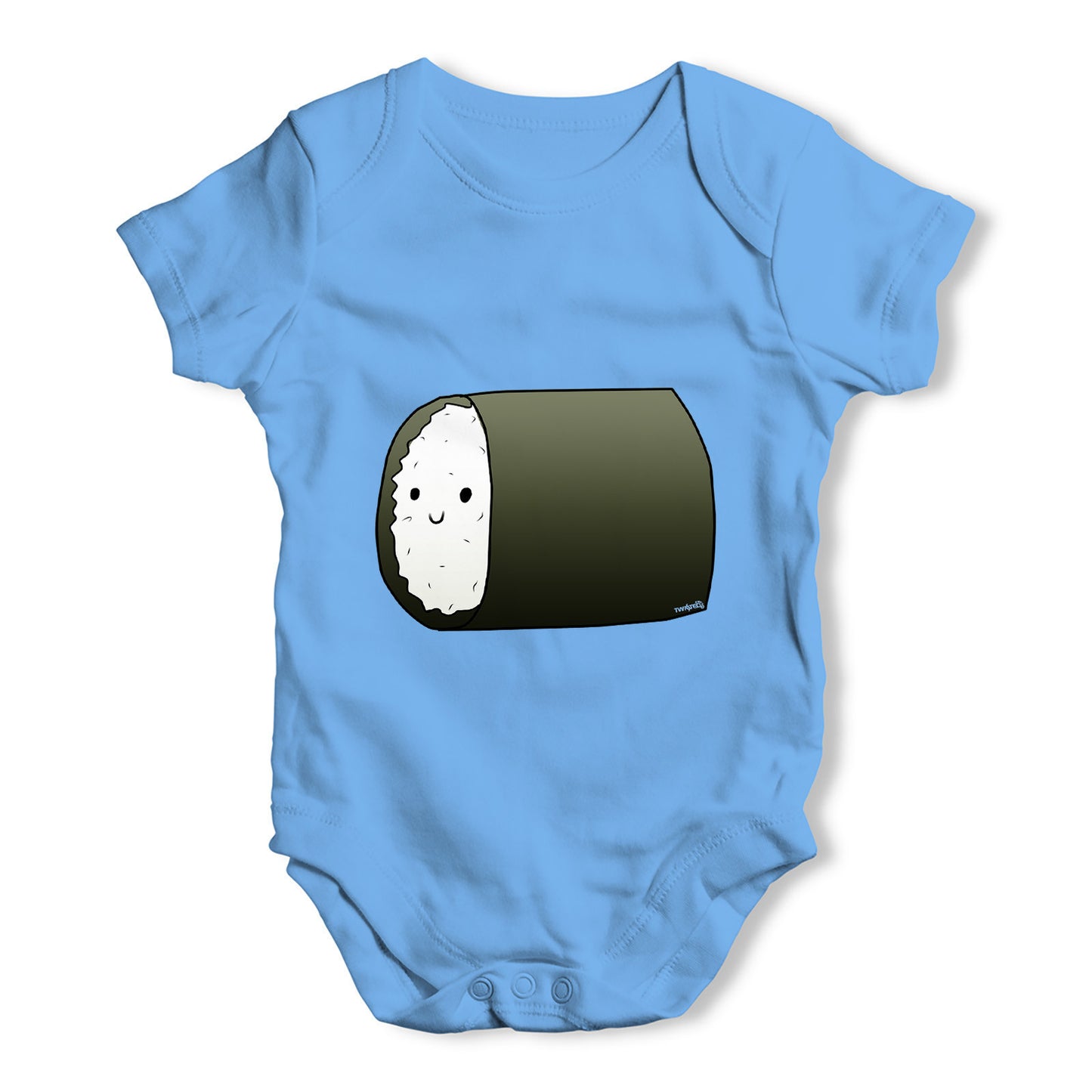 Happy Seaweed Roll Baby Grow Bodysuit