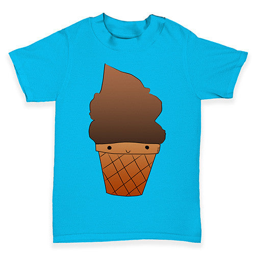 Chocolate Ice Cream Baby Toddler T-Shirt