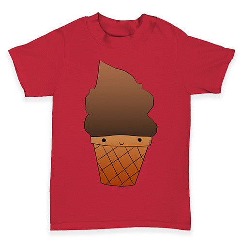 Chocolate Ice Cream Baby Toddler T-Shirt