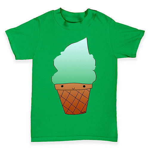 Mint Ice Cream Baby Toddler T-Shirt