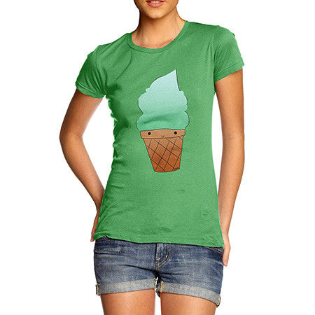 Women's Mint Ice Cream T-Shirt