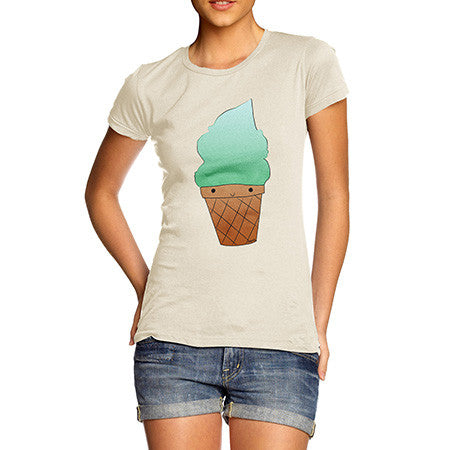 Women's Mint Ice Cream T-Shirt