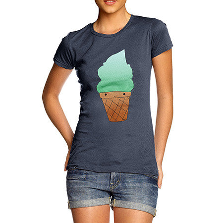 Women's Mint Ice Cream T-Shirt