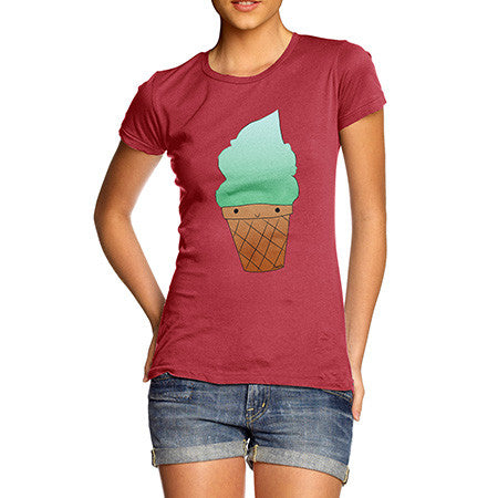 Women's Mint Ice Cream T-Shirt