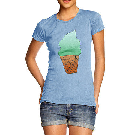 Women's Mint Ice Cream T-Shirt