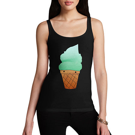 Women's Mint Ice Cream Tank Top