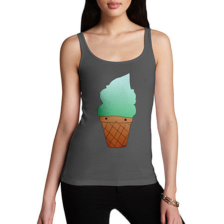 Women's Mint Ice Cream Tank Top