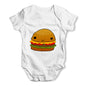 Smiling Cheese Burger Baby Grow Bodysuit