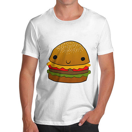 Men's Kawaii Cheeseburger T-Shirt