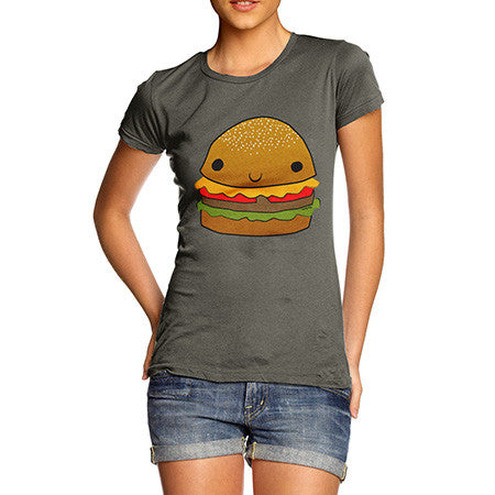 Women's Kawaii Cheeseburger T-Shirt