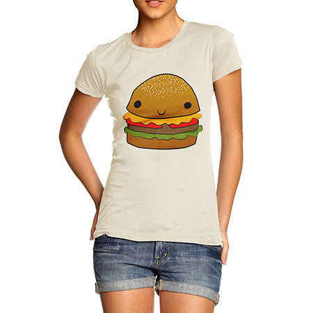 Women's Kawaii Cheeseburger T-Shirt