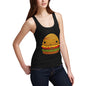 Women's Kawaii Cheeseburger Tank Top