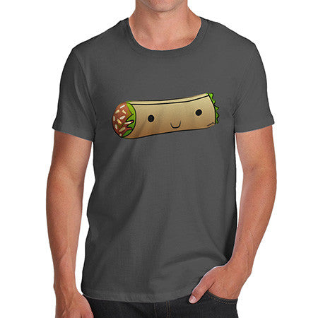 Men's Smiling Burrito T-Shirt