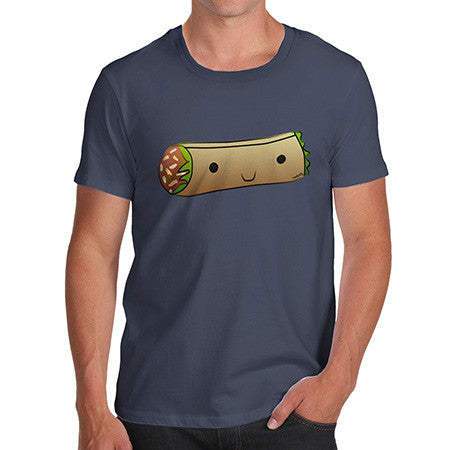 Men's Smiling Burrito T-Shirt