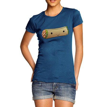 Women's Smiling Burrito T-Shirt