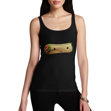 Women's Smiling Burrito Tank Top