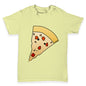 Smiling Pizza Slice Baby Toddler T-Shirt